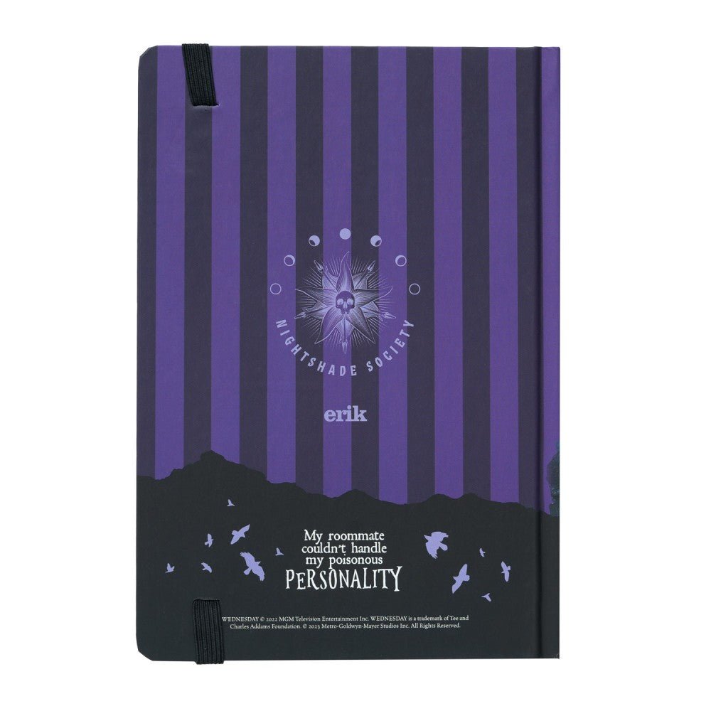 Caderno premium A5 Wednesday - Papelaria Encantada