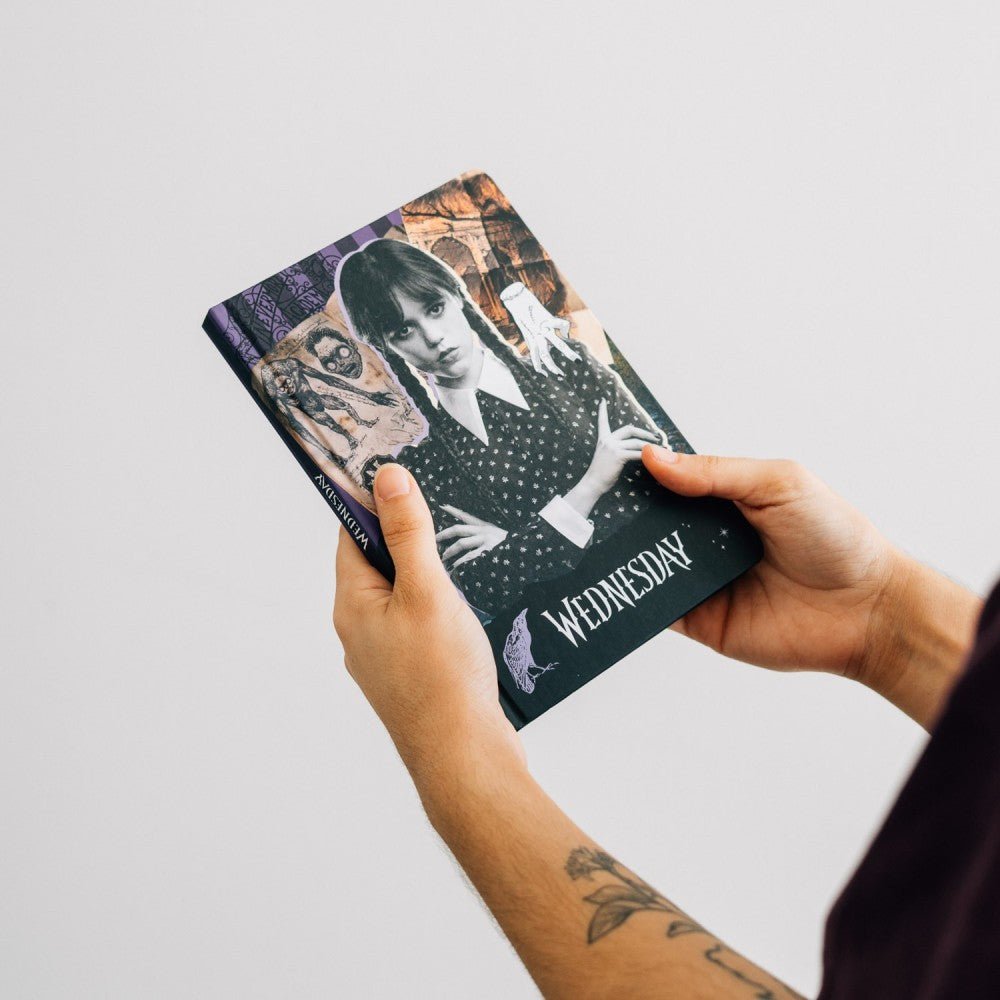 Caderno premium A5 Wednesday - Papelaria Encantada