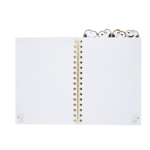 Caderno snoopy com separadores - Papelaria Encantada