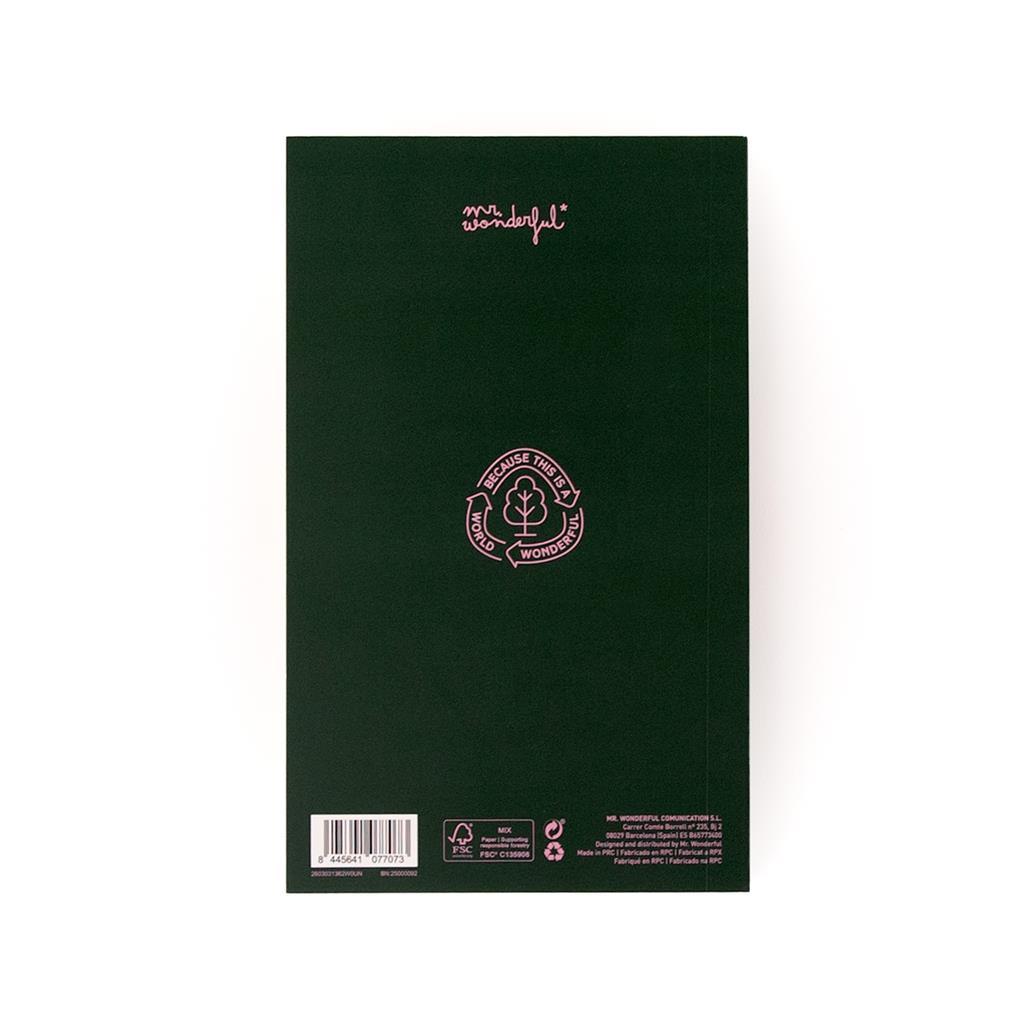 Caderno - Stay tuned - Mr. Wonderful - Papelaria Encantada