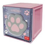 Caixa arrumação de mesa empilhável Gato Legami - Papelaria Encantada