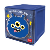 Caixa arrumação de mesa empilhável Monstro Legami - Papelaria Encantada