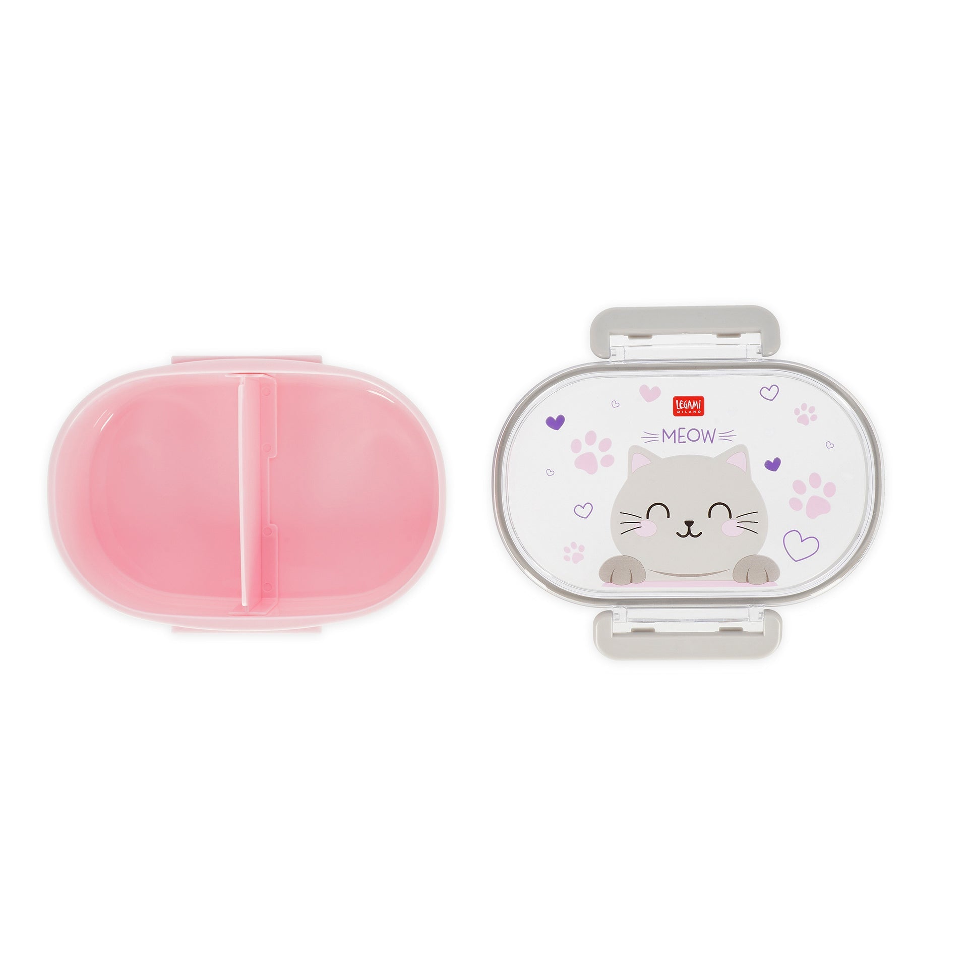 Caixa Lanche Legami Gato - Papelaria Encantada
