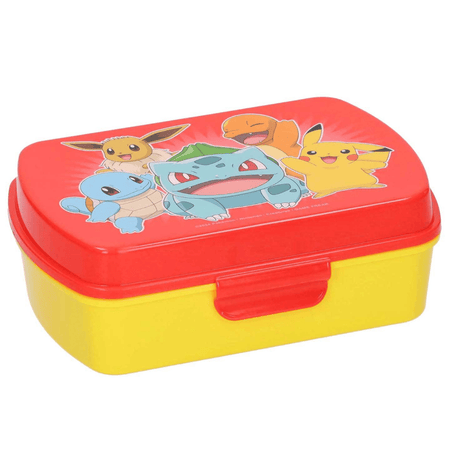 Caixa lanche Pokemon 1 compartimento - Papelaria Encantada