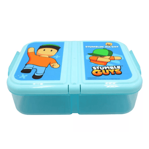 Caixa Lanche Stumble Guys 3 divisões - Papelaria Encantada