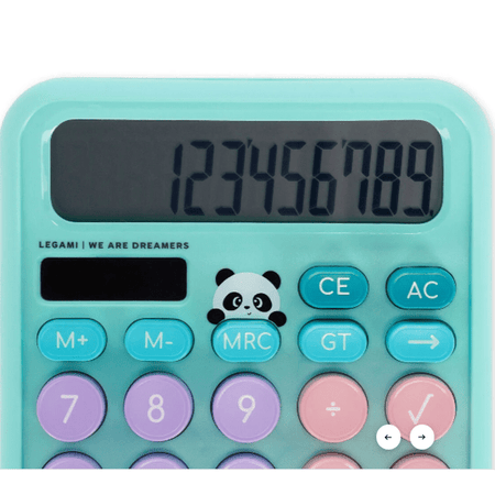 Calculadora Panda - Calcoolator Legami - Papelaria Encantada