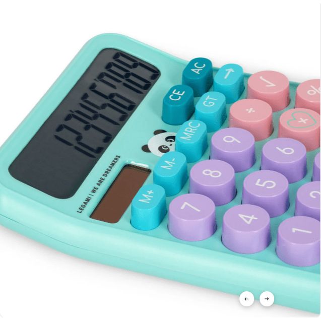 Calculadora Panda - Calcoolator Legami - Papelaria Encantada