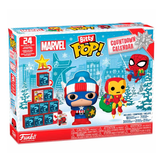 Calendario advento Bitty POP Marvel - Papelaria Encantada