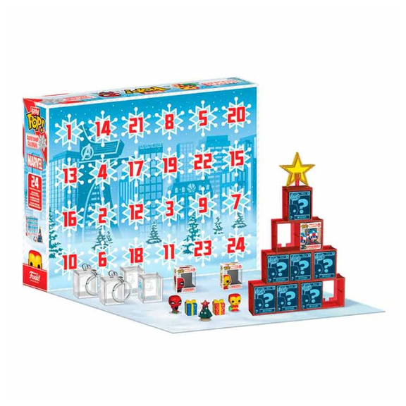 Calendario advento Bitty POP Marvel - Papelaria Encantada