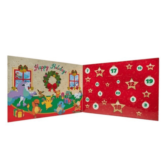 Calendario advento deluxe Pokemon C/Luz e Som - Papelaria Encantada