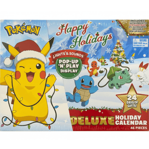 Calendario advento deluxe Pokemon C/Luz e Som - Papelaria Encantada