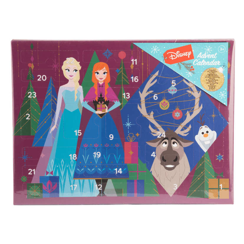 Calendario Advento Frozen - Papelaria Encantada