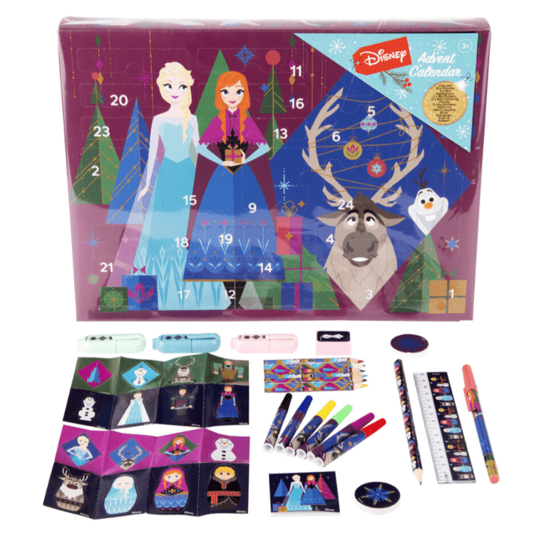Calendario Advento Frozen - Papelaria Encantada