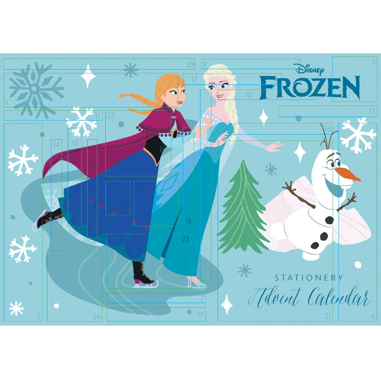 Calendario Advento Frozen Disney - Papelaria Encantada