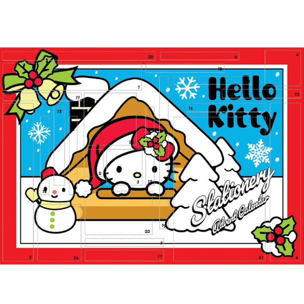 Calendario Advento Hello Kitty - Papelaria Encantada