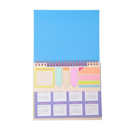 Calendário de mesa 2026 - Going somewhere Mr.wonderful - Papelaria Encantada