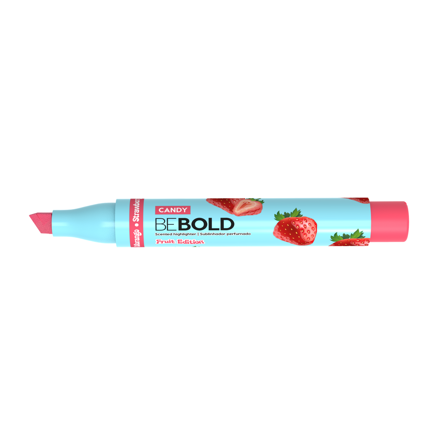 Sublinhador BeBold Perfumado Morango