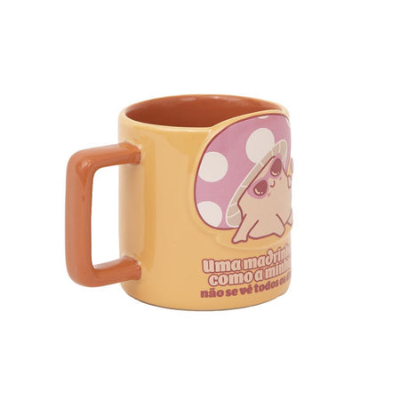 Caneca 3D cogumelo - Uma madrinha como a minha não se vê todos os dias - Mr.wonderful - Papelaria Encantada