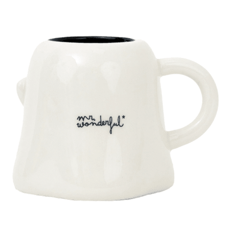 Caneca 3D Halloween - Fantasma - Mr Wonderful - Papelaria Encantada