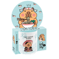 Caneca cerâmica 330ML Capivara Queen Mint - Papelaria Encantada