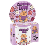 Caneca cerâmica 330ML Capivara Time - Lilac - Papelaria Encantada