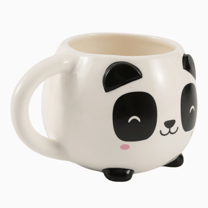 Caneca chunky Panda Preto Itotal - Papelaria Encantada