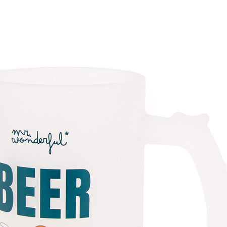 Caneca de Cerveja - Beer para Creer - Mr. Wonderful - Papelaria Encantada