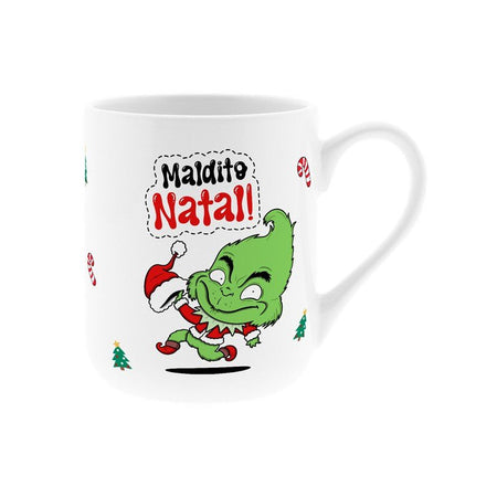 Caneca de Natal - Maldito Natal - Papelaria Encantada