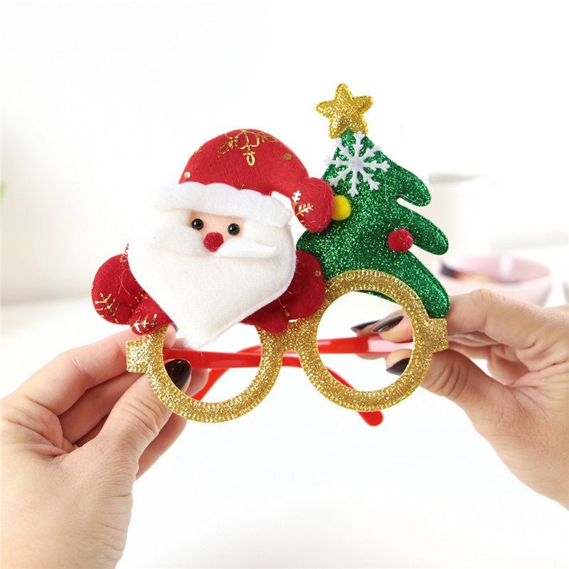 Caneca de Natal Pai Natal + Óculos - Papelaria Encantada