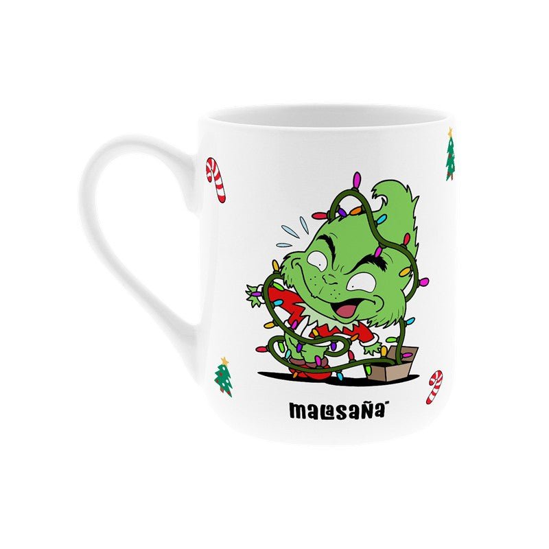 Caneca de Natal - Pesadelo de Natal? Desembaraçar as luzes - Papelaria Encantada