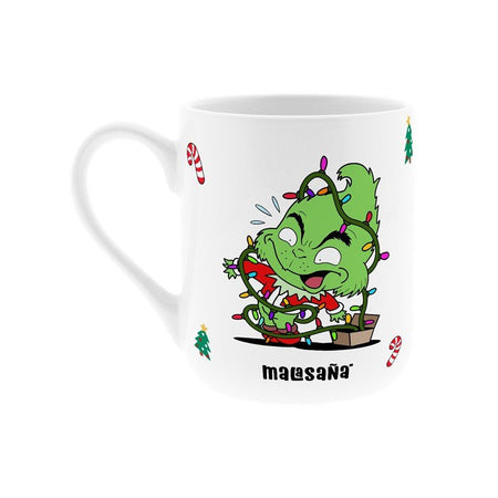 Caneca de Natal - Pesadelo de Natal? Desembaraçar as luzes - Papelaria Encantada