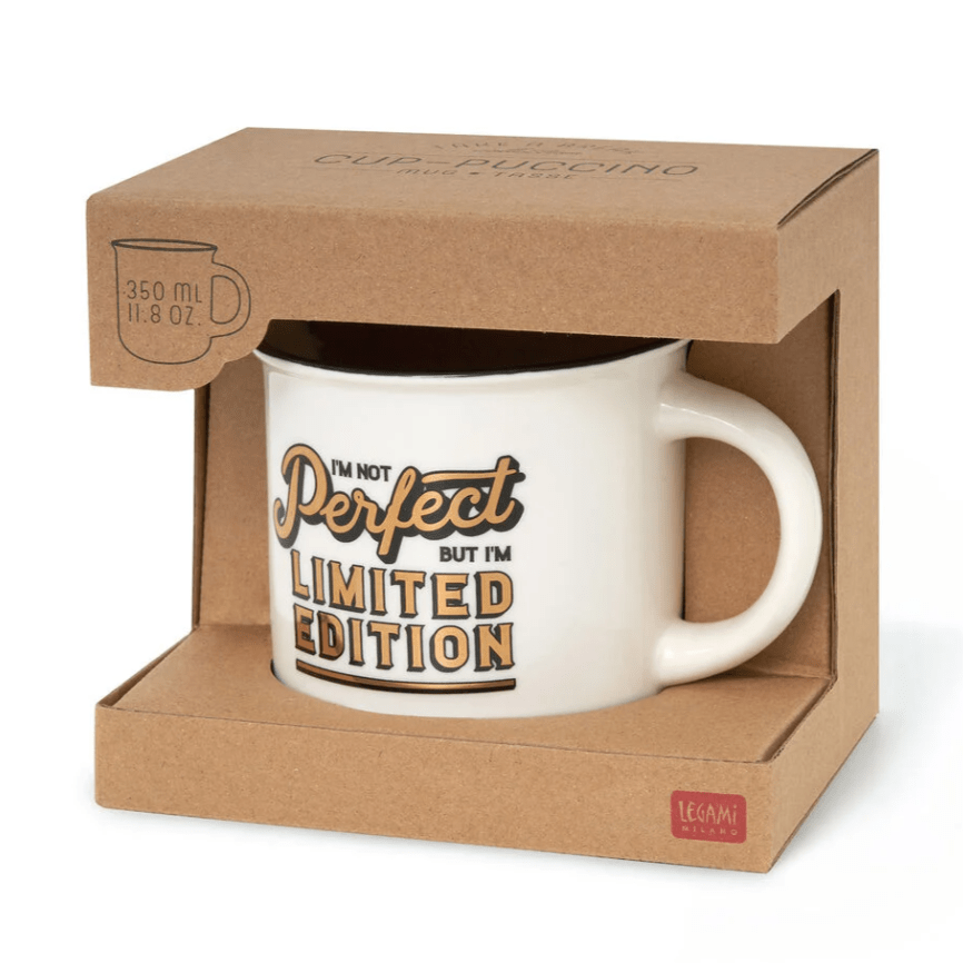 Caneca Legami - i am not perfect - Papelaria Encantada