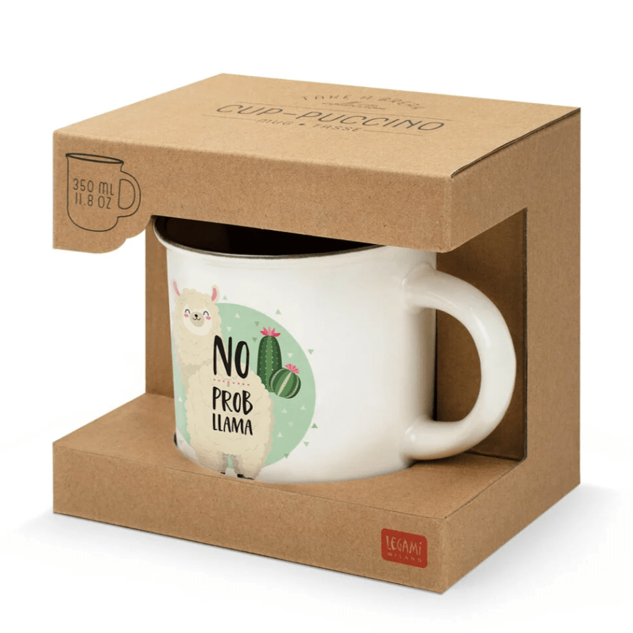 Caneca Legami - Llama - Papelaria Encantada
