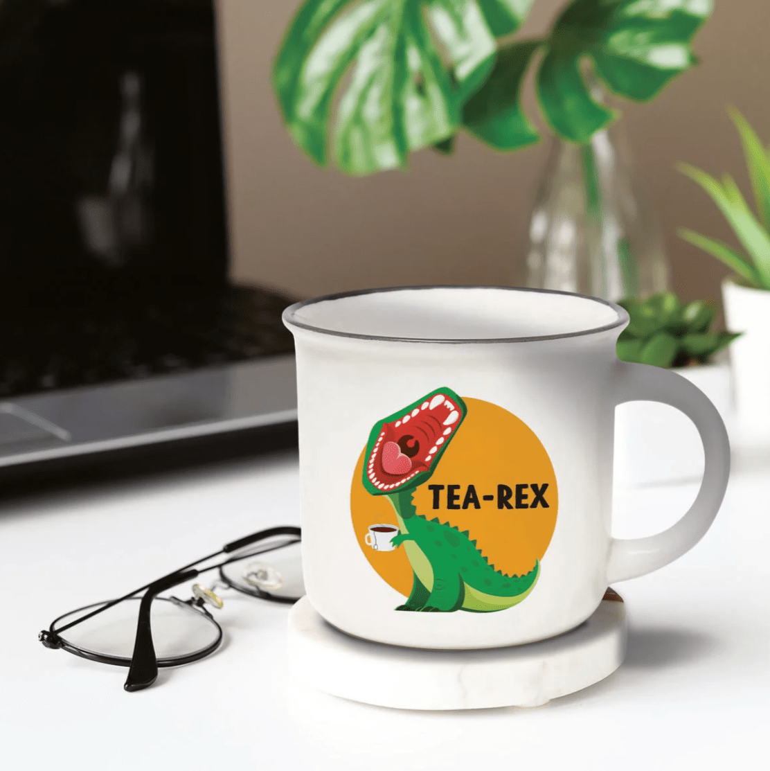 Caneca Legami Tea Rex - Papelaria Encantada