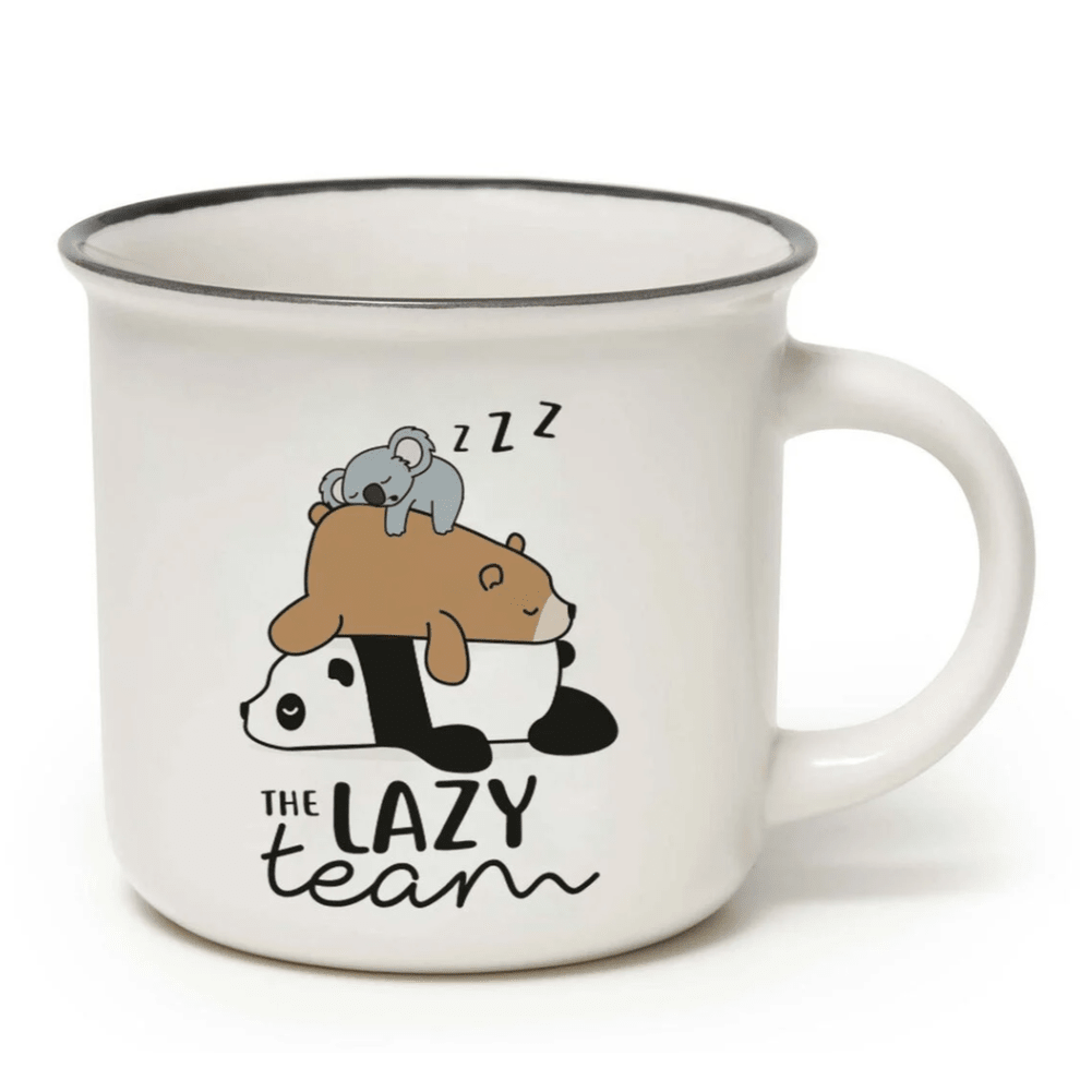 Caneca Legami - Team Lazy - Papelaria Encantada