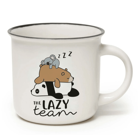 Caneca Legami - Team Lazy - Papelaria Encantada