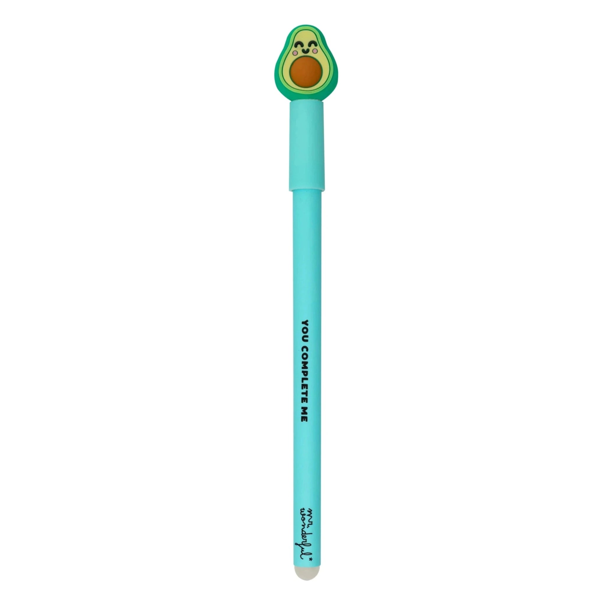 Caneta apagável Abacate Bo-Bo Mr.Wonderful - Papelaria Encantada