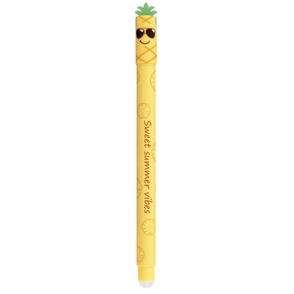 Caneta apagável Ananás Edição summer Eberhard Faber - Papelaria Encantada