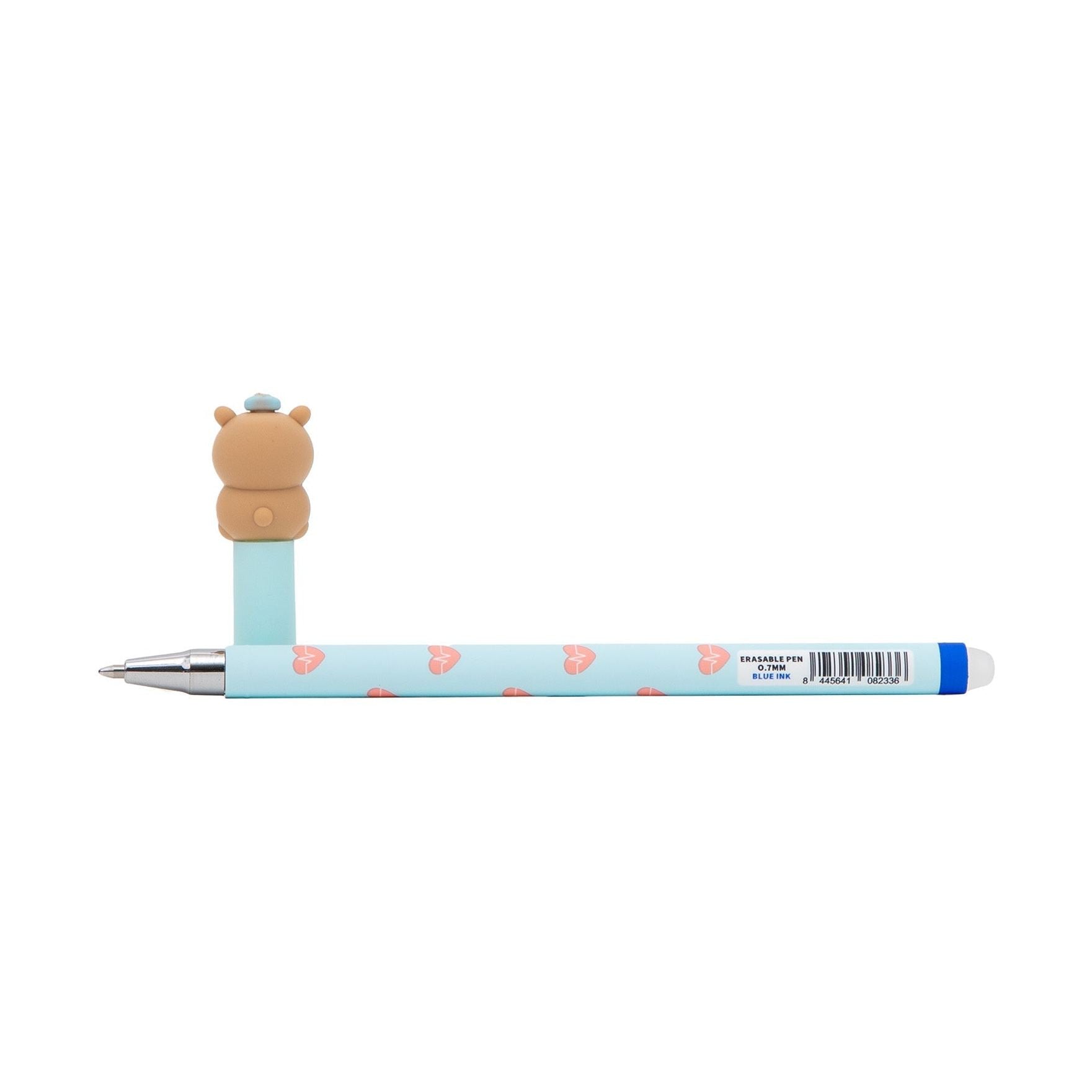 Caneta apagável Bo-Bo - Capivara coração - Mr. Wonderful - Papelaria Encantada