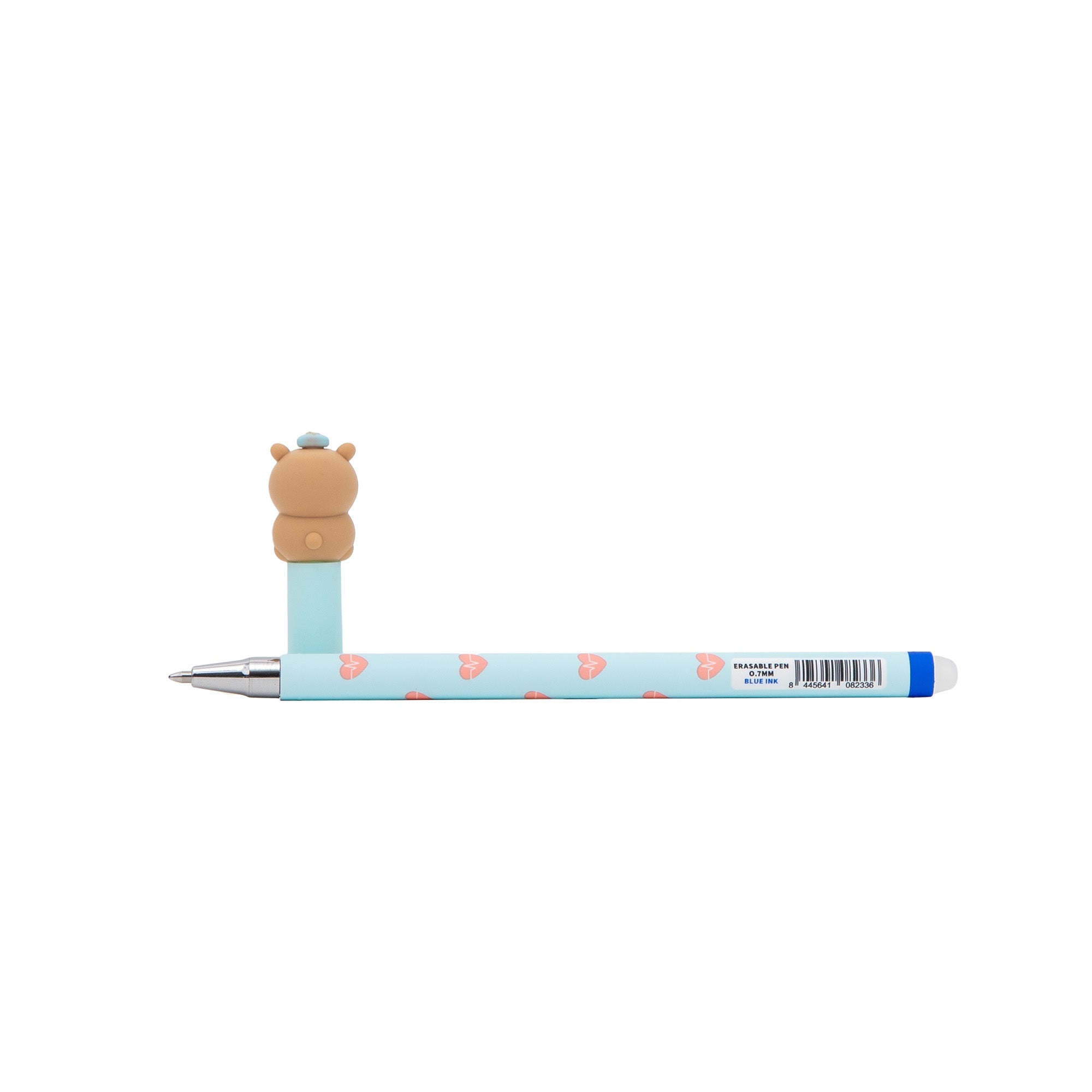 Caneta apagável Bo-Bo - Capivara coração - Mr. Wonderful - Papelaria Encantada