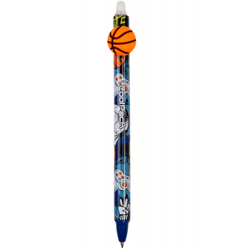 Caneta apagável Bola basquetebol CoolPack - Papelaria Encantada