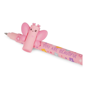 Caneta apagável Borboleta n.º 72 Legami - Nova versão - Papelaria Encantada