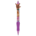 Caneta Apagavel Capivara Verão Roxo - Papelaria Encantada