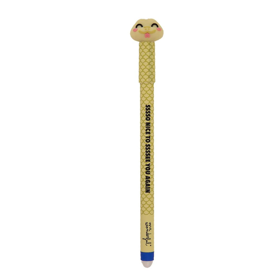 Caneta apagável Cobra Bo - Bo Mr.Wonderful - Papelaria Encantada