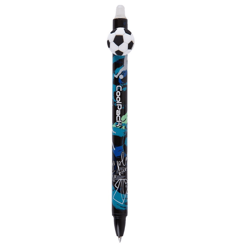 Caneta Apagável Cool Pack Futebol - Papelaria Encantada