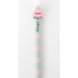 Caneta Apagável e retrátil Pêssego - Mr. Wonderful - Papelaria Encantada