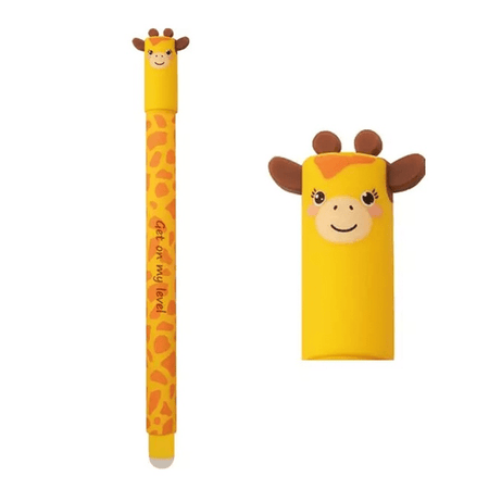 Caneta apagável Girafa Eberhard Faber - Papelaria Encantada