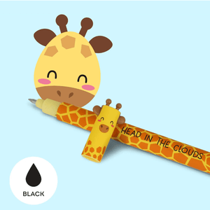 Caneta apagável Girafa n. 81 Legami - Papelaria Encantada
