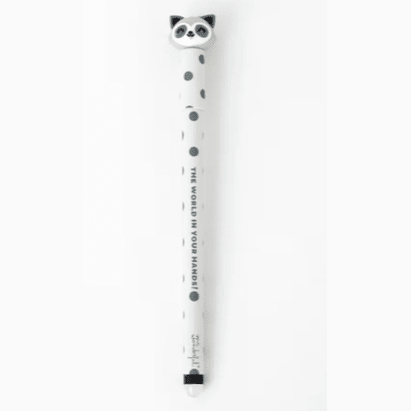 Caneta apagável Guaxinim Bo-Bo Mr.Wonderful - Papelaria Encantada