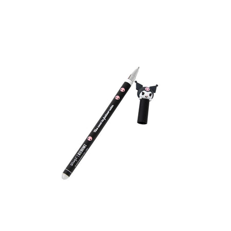 Caneta apagável (Hello kitty) Kuromi Preto Bo - Bo Mr.Wonderful - Papelaria Encantada